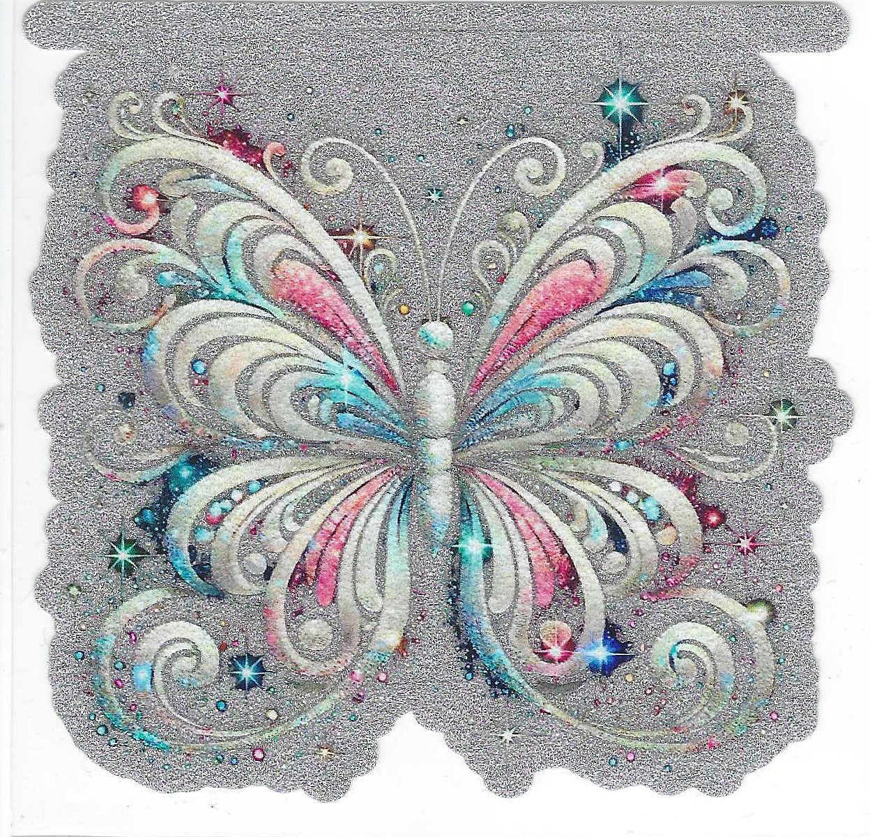Butterfly Glitter Decal