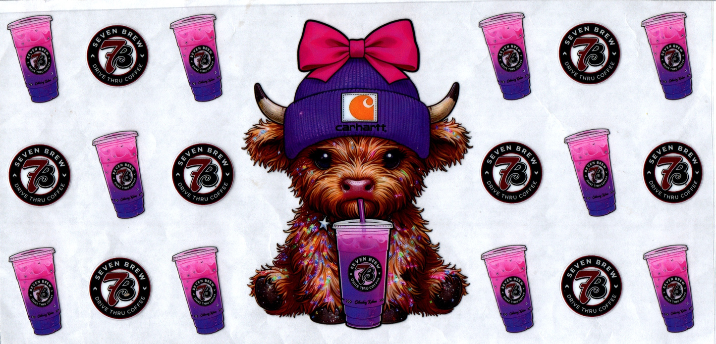 16 oz 7B cow w/Chartt hat 203