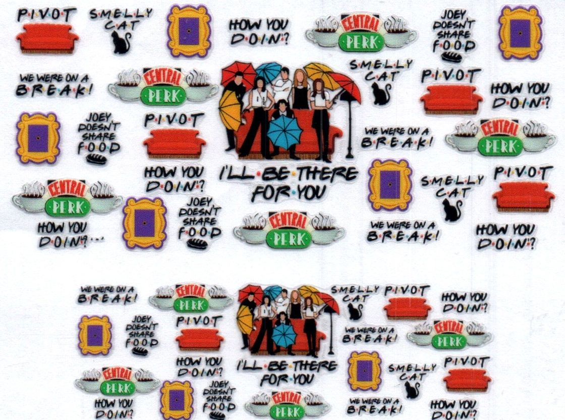 I'll be there for you Key Chain Wrap Single 20