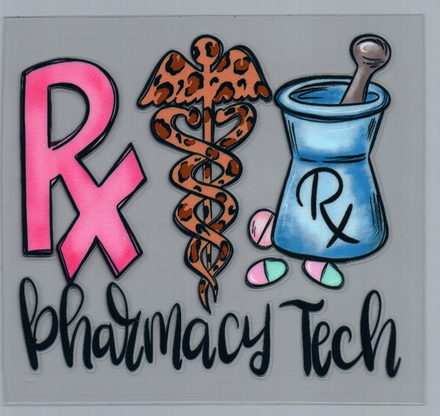 Pharmacy Tech Decal 21