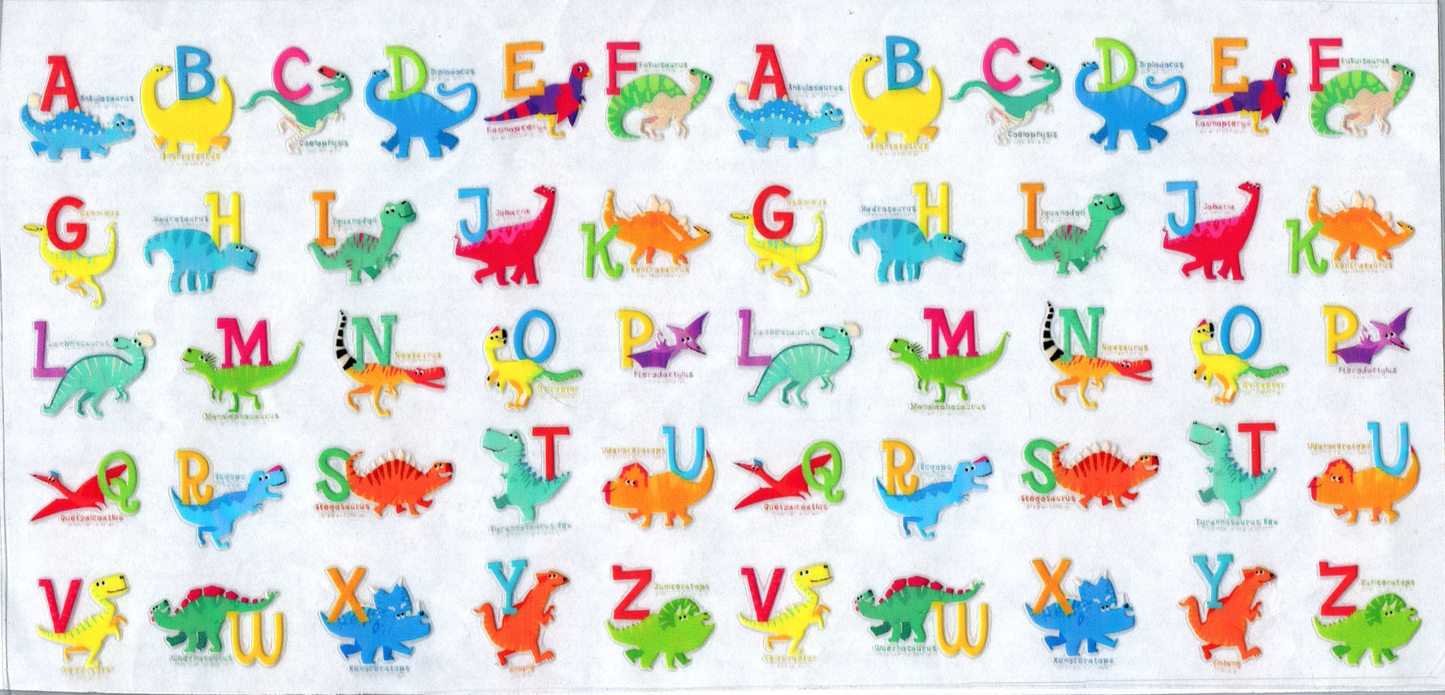 16 oz Dino Letters 21