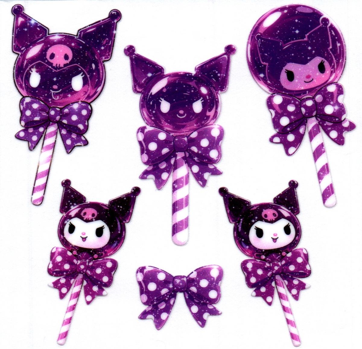 kuromi HK suckers DECALS 21