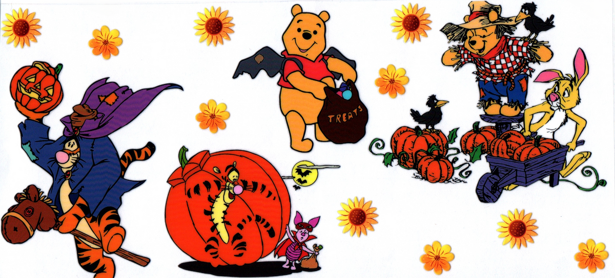 16oz yellow bear & friends costume yellow flowers Halloween 21