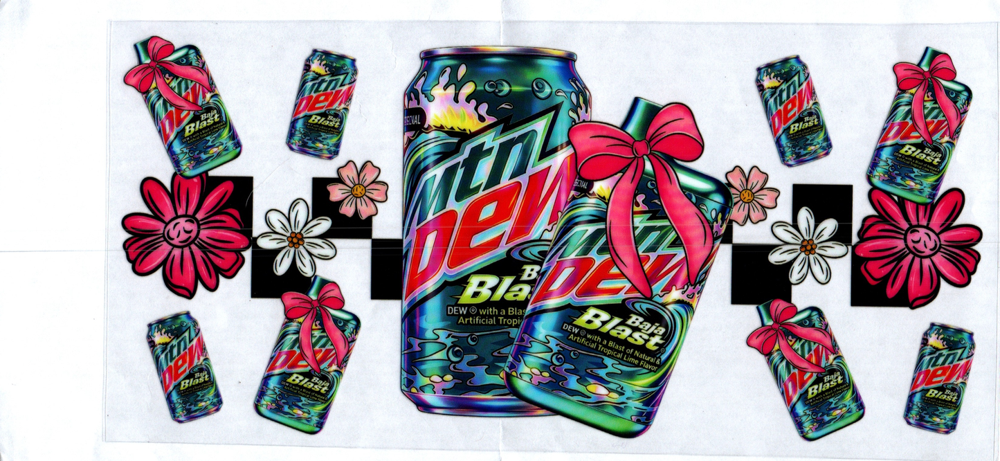 16 oz Mt Dew Baja Blast Drinks & Brands 21