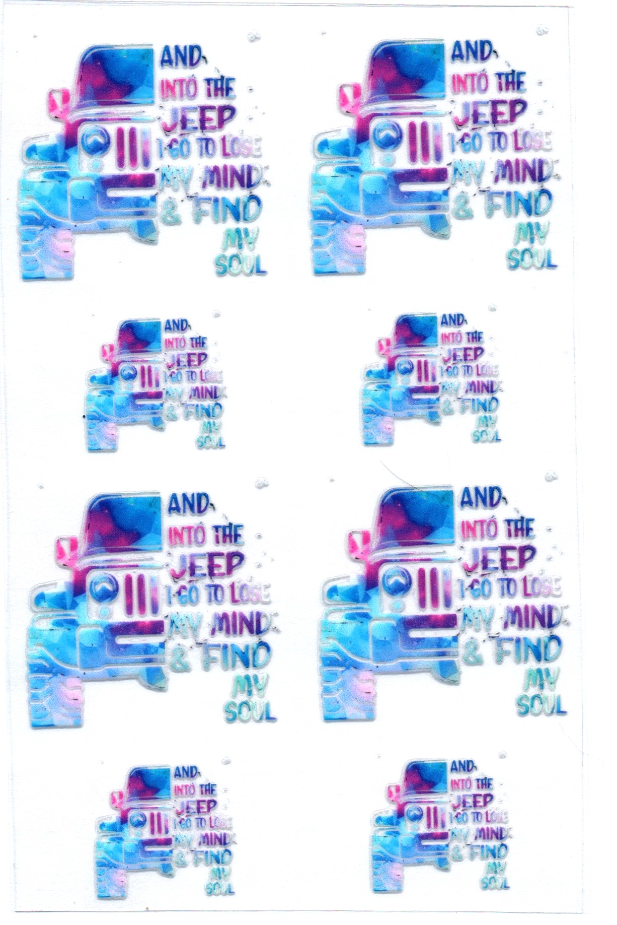 And into the Jeep I go Stanley Key Chain Wrap Double 22