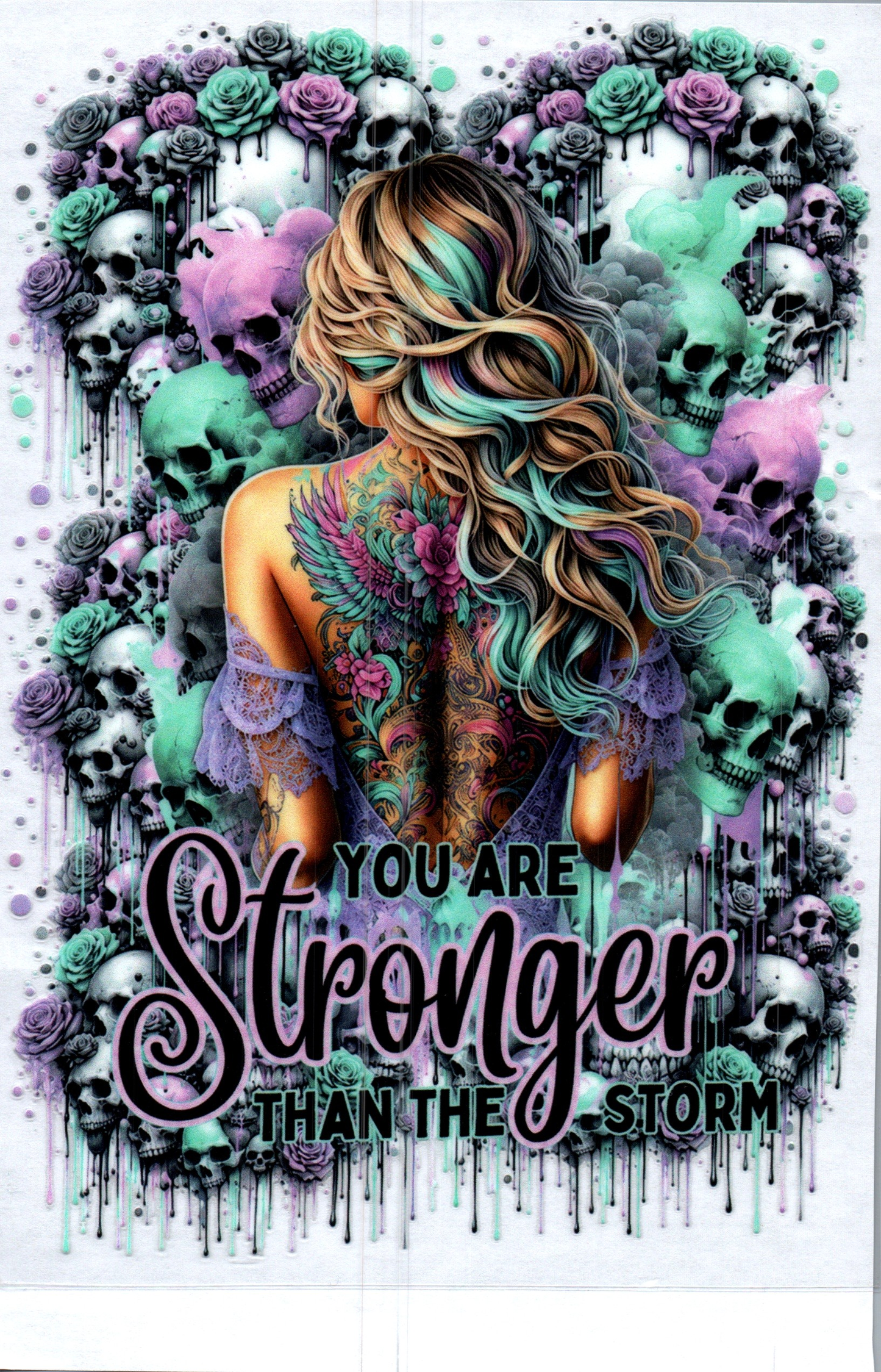 You are stronger than the storm A5 23