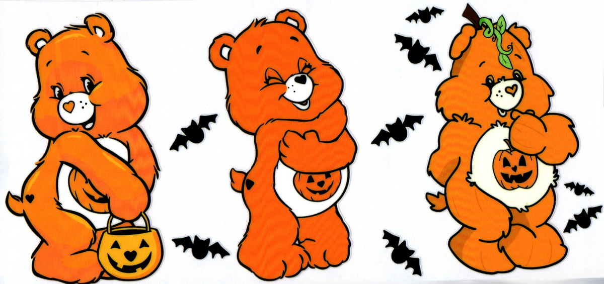 16oz orange friend bears Halloween 24