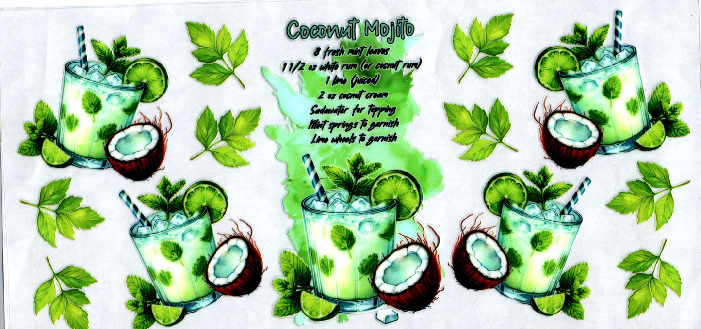 16 oz Coconut Mojito Alcohol 27