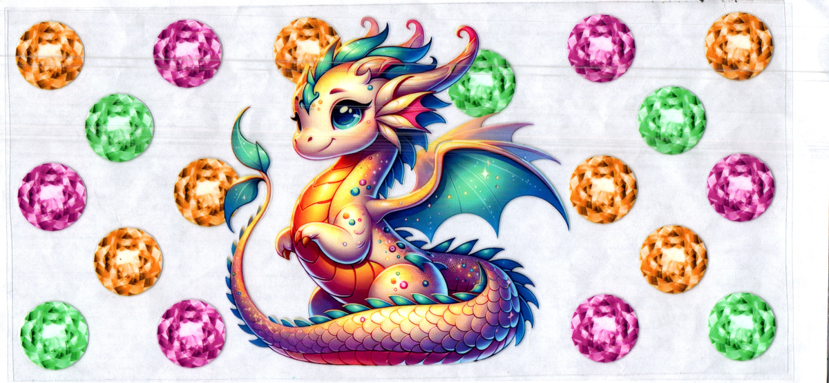 16 oz dragon with jewels misc 278