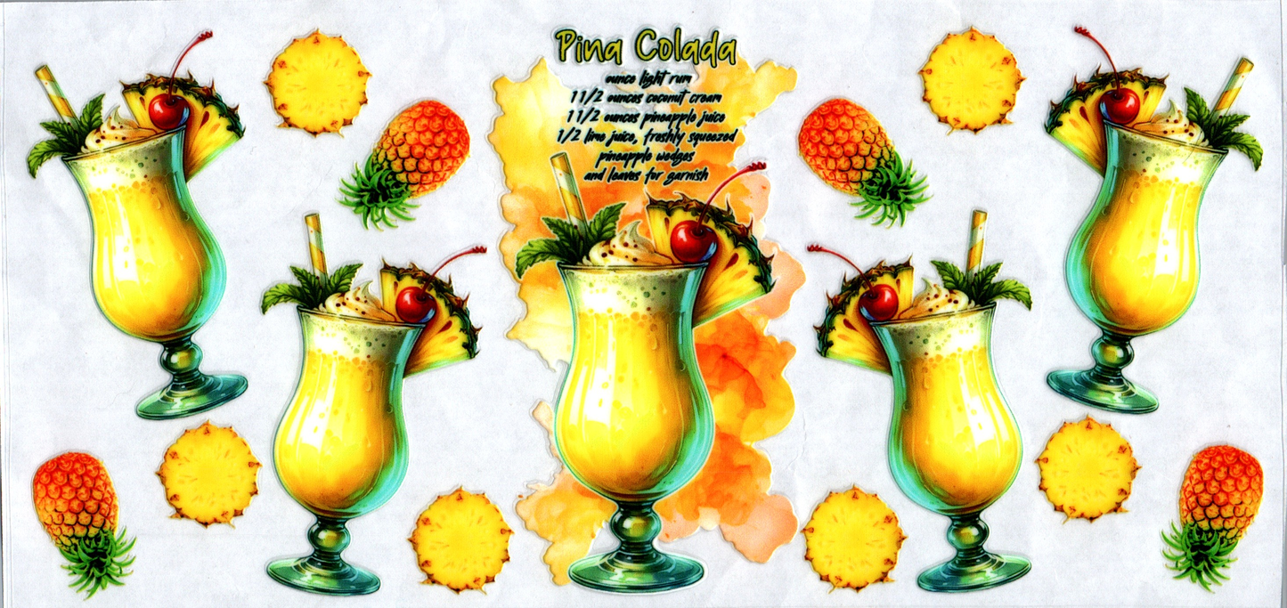 16 oz Pina Colada Alcohol 28