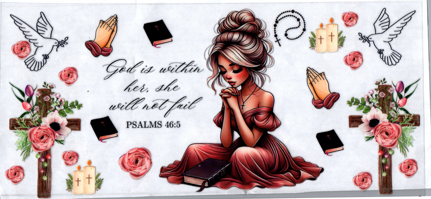 16oz God is within her Faith 28