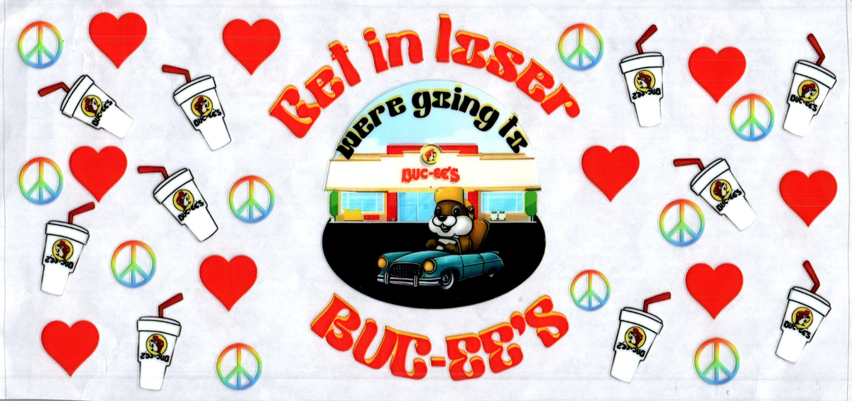 16oz get in loser we're going to buc-ee's 287