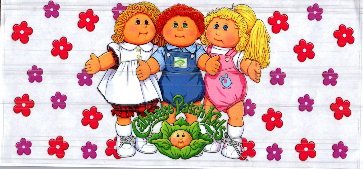 16 oz cabbage doll 3 girls jumper outfits assorted 300