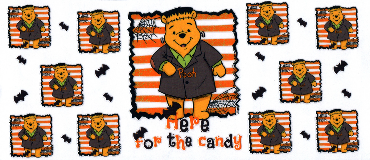 16oz yellow bear frankenstein Halloween 30