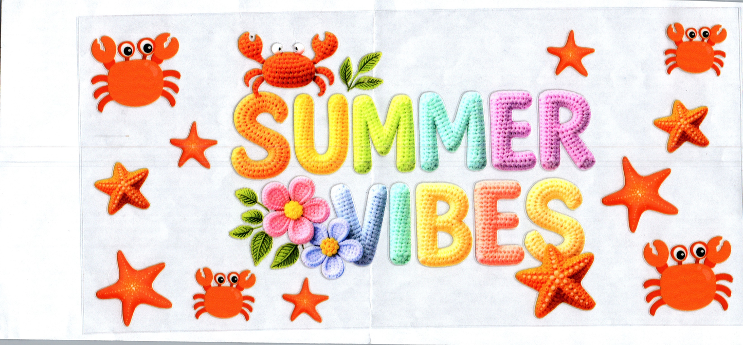16 oz summer vibes crocheted Summer 30