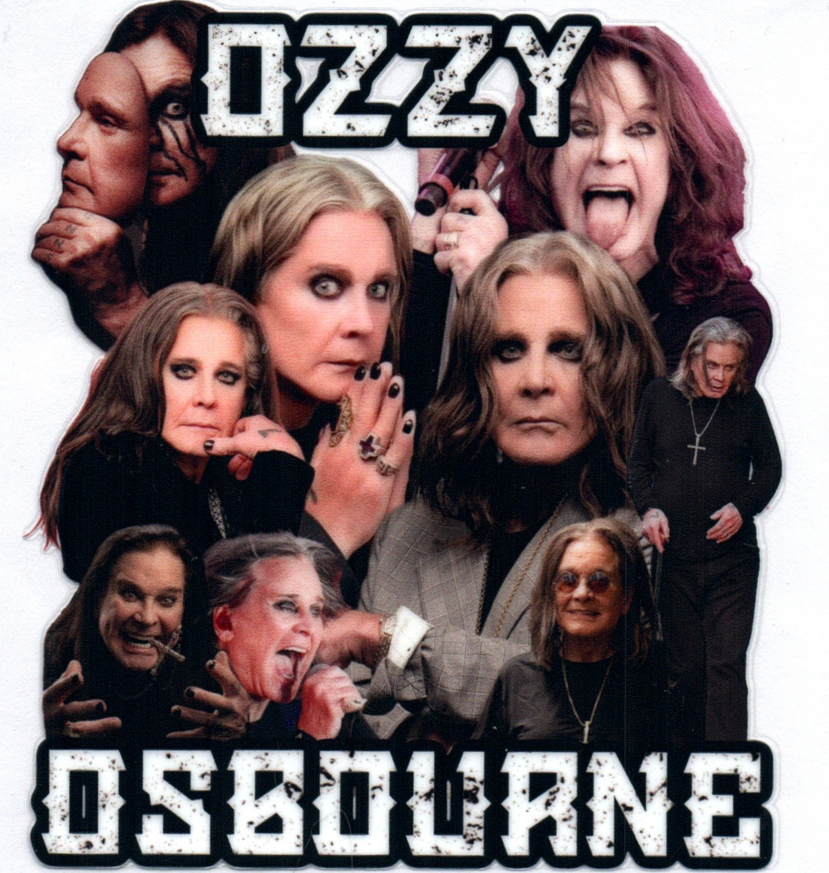 Ozzy 6 Music Single Decal