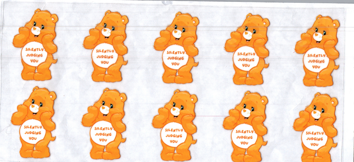 16 oz silently judging you bear misc 314