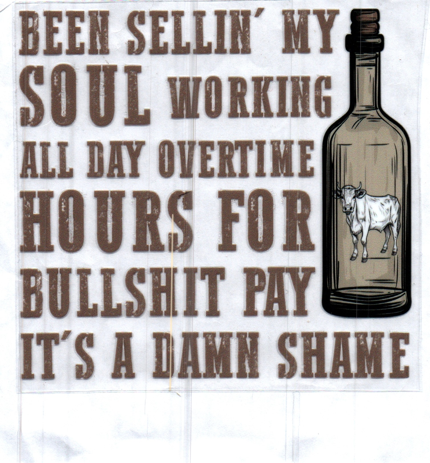 Been selling my soul Decal