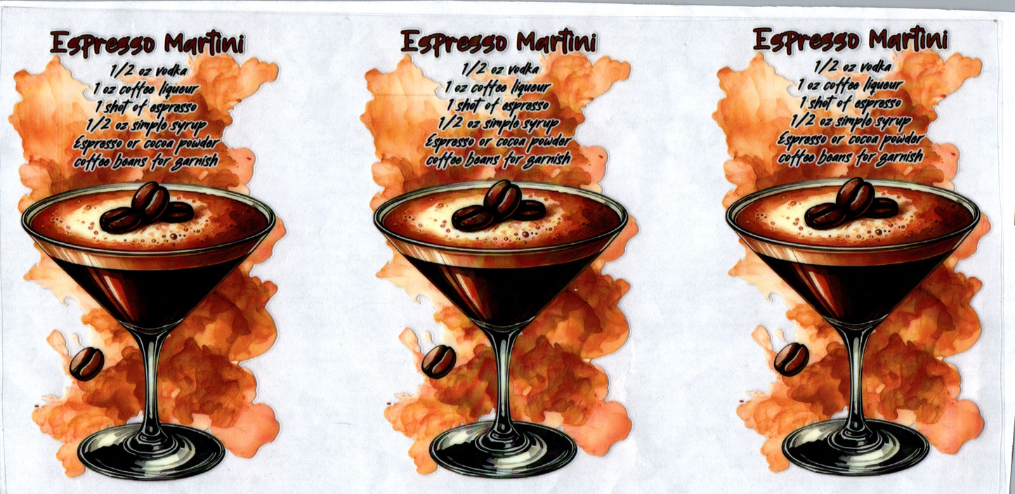 16 oz Espresso Martini Alcohol 32