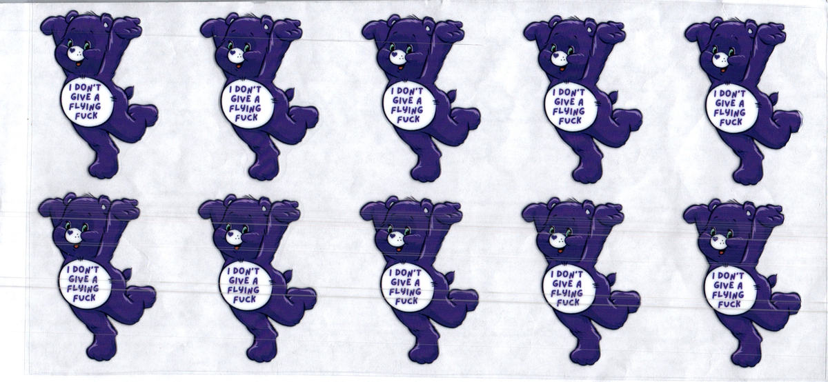 16 oz i don't give a flying f*** dk blue bear misc 320