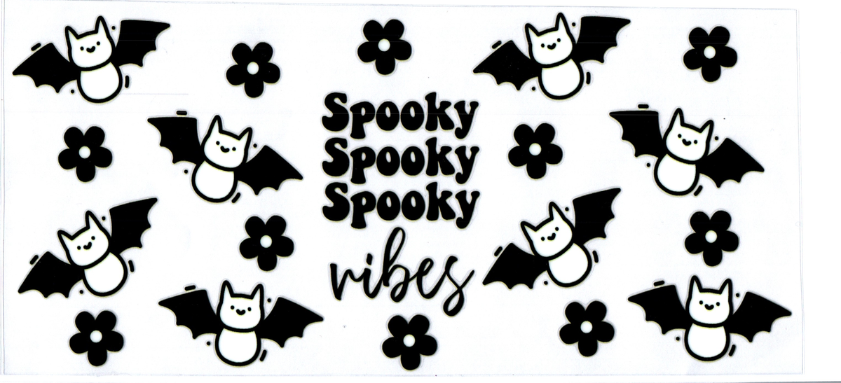 16oz spooky spooky spooky vibes bats halloween 32