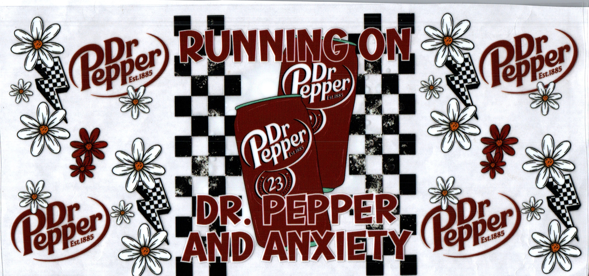 16oz running on dr pepper and anxiety 327