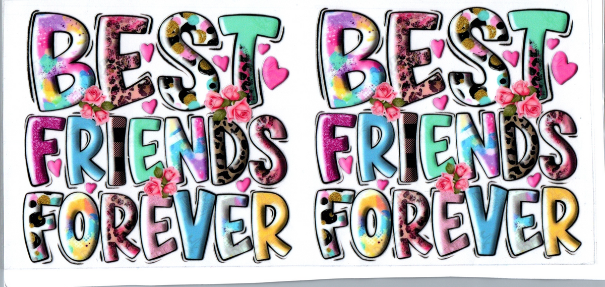 16oz Best Friends Forever Multi-colored Family 3