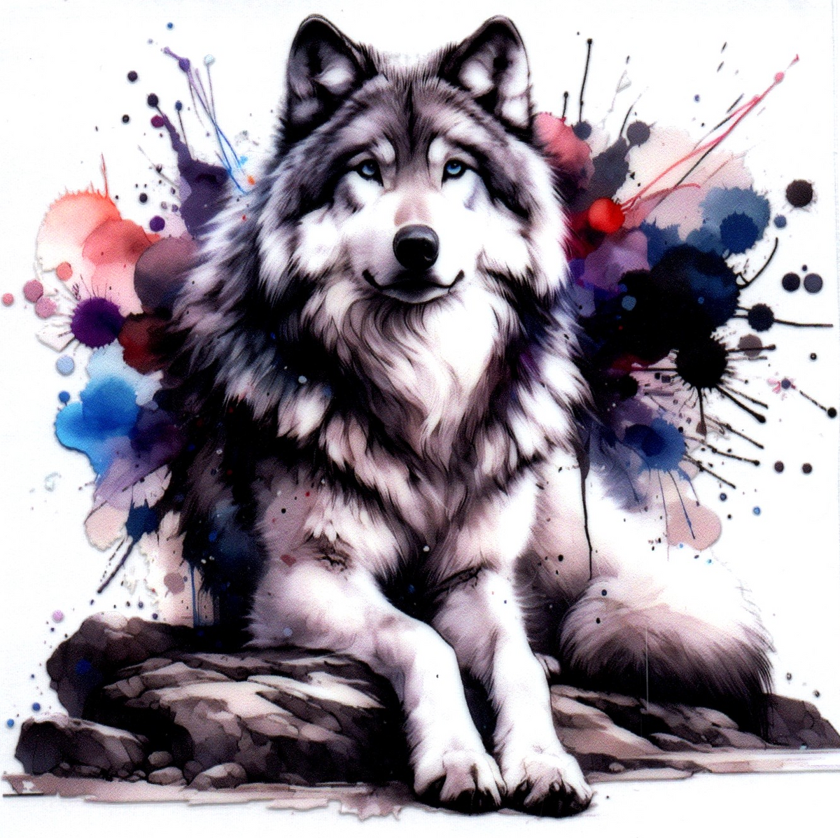 Huskey Single Decal 3