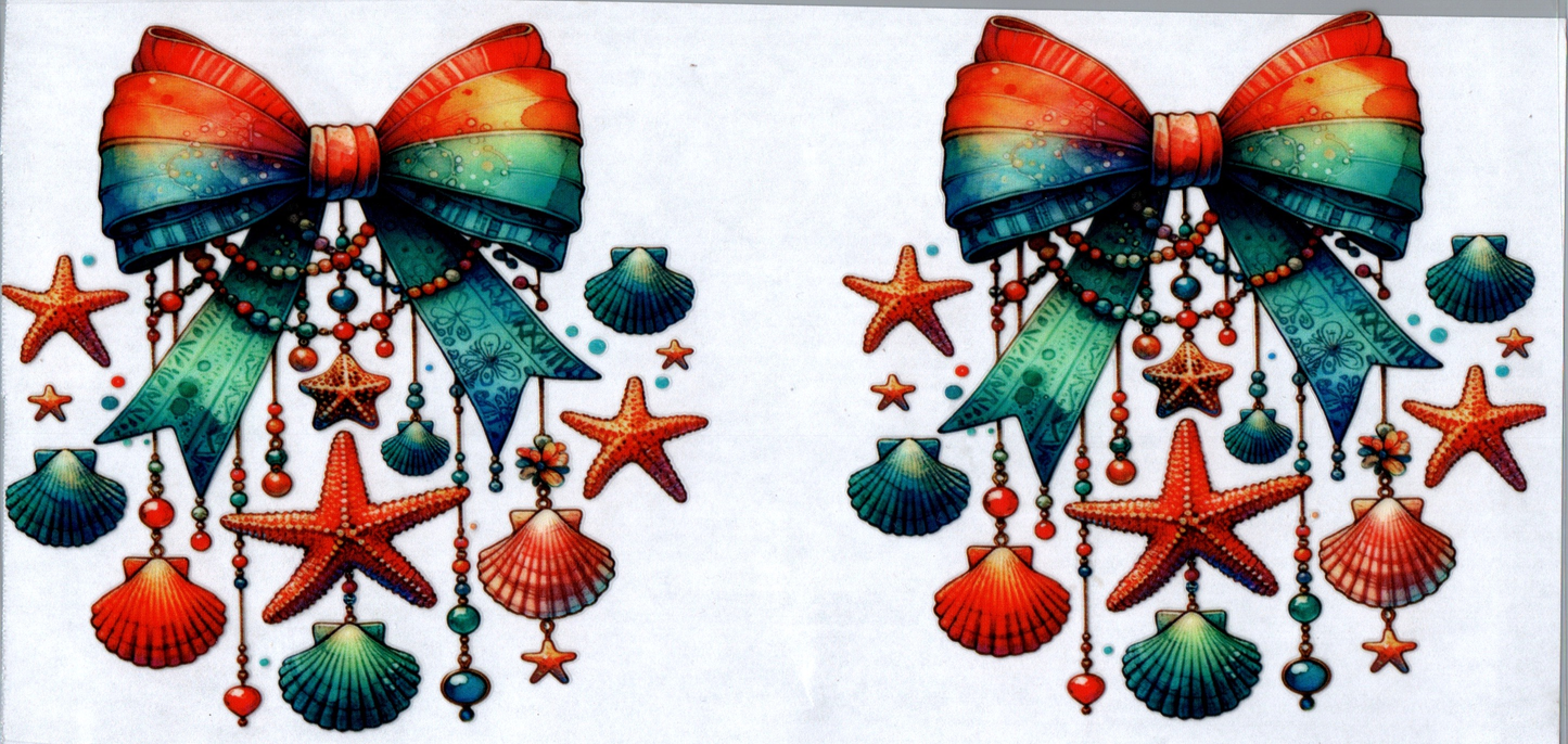 16 oz Bows Sea Life 33 2 Decals