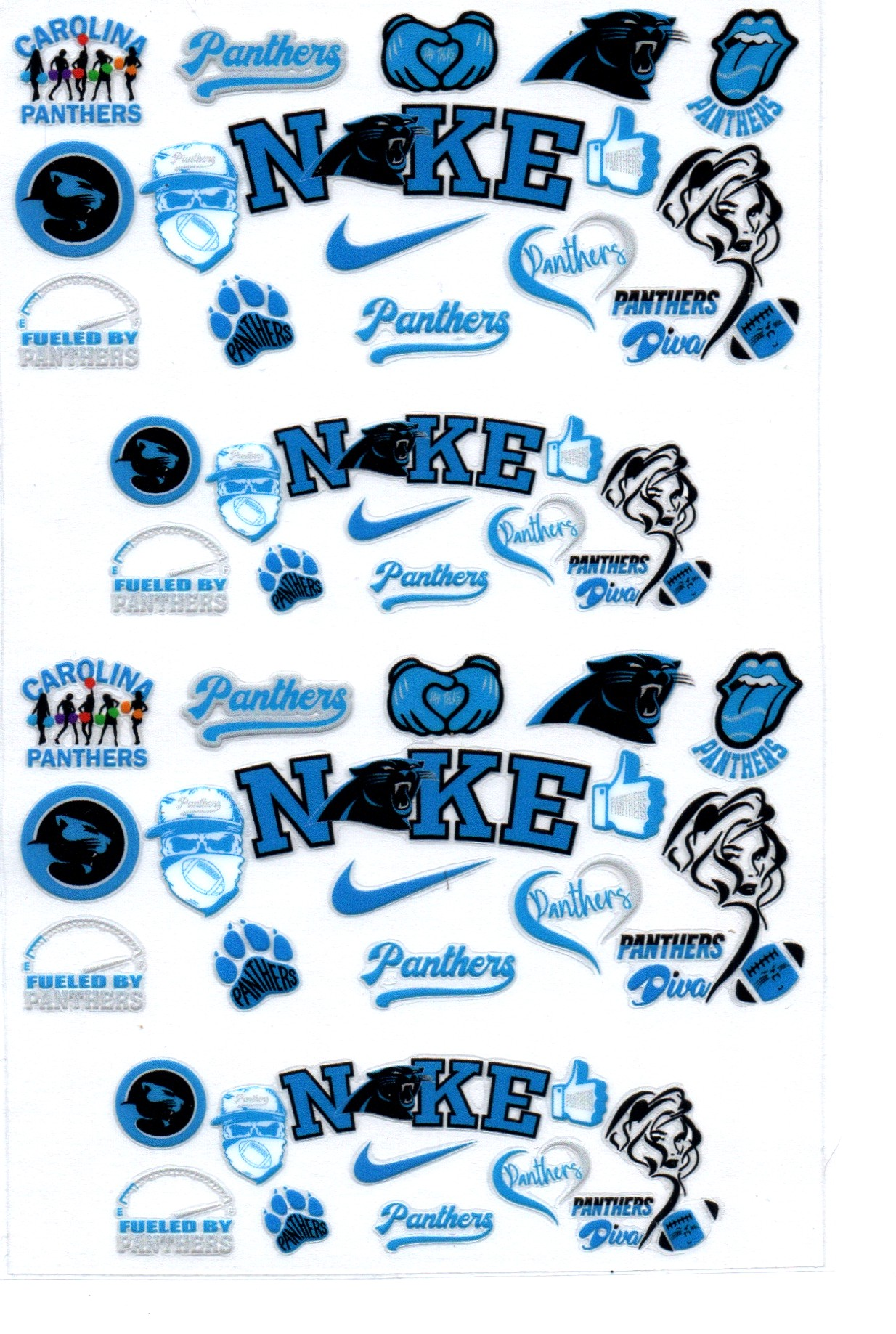 Swoosh Black Cat Carolina Stanley Key Chain Wrap Double 33