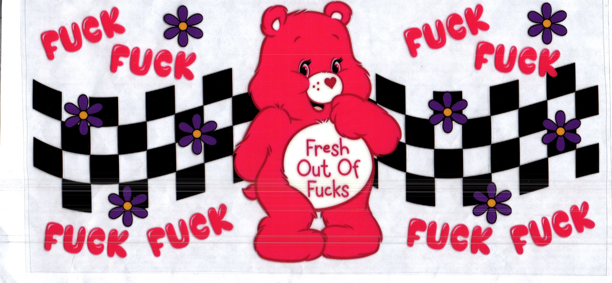16 oz fresh outta f***s bear misc 336