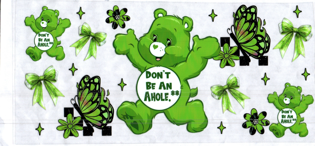16 oz don't be an ahole bear misc 338