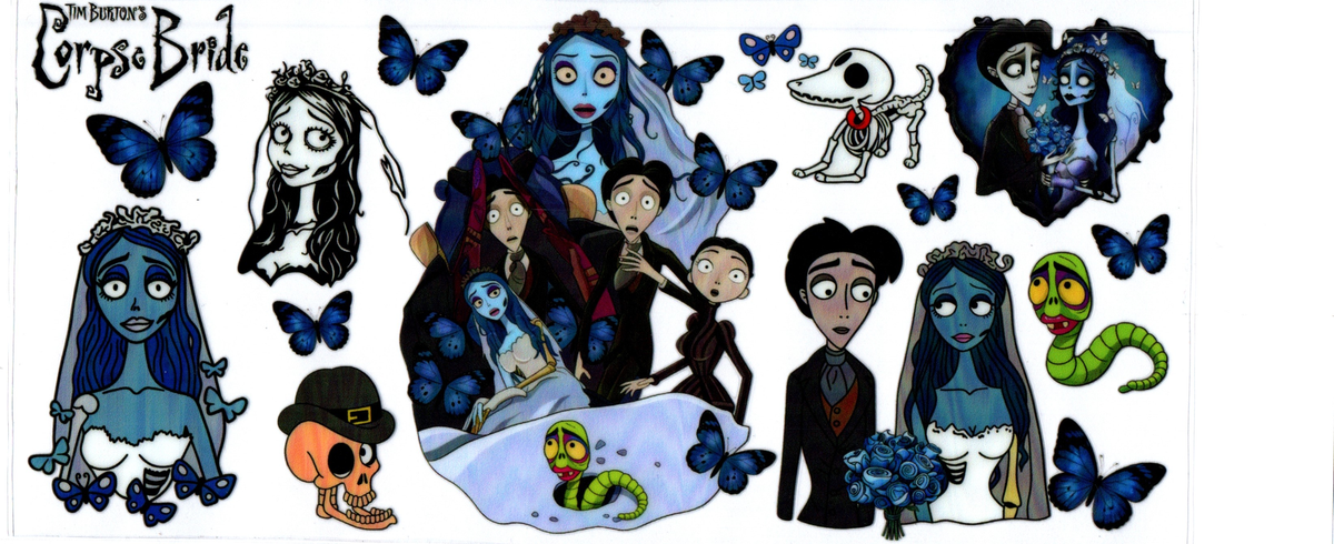 Movie - Corpse Bride 4- 16oz wrap