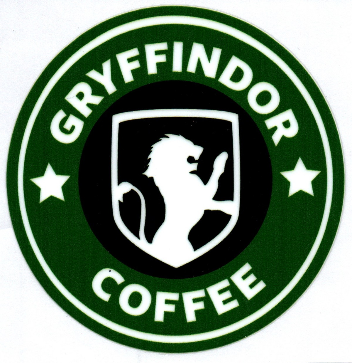 HP SB Coffee Gryffindor 3 Single Decal
