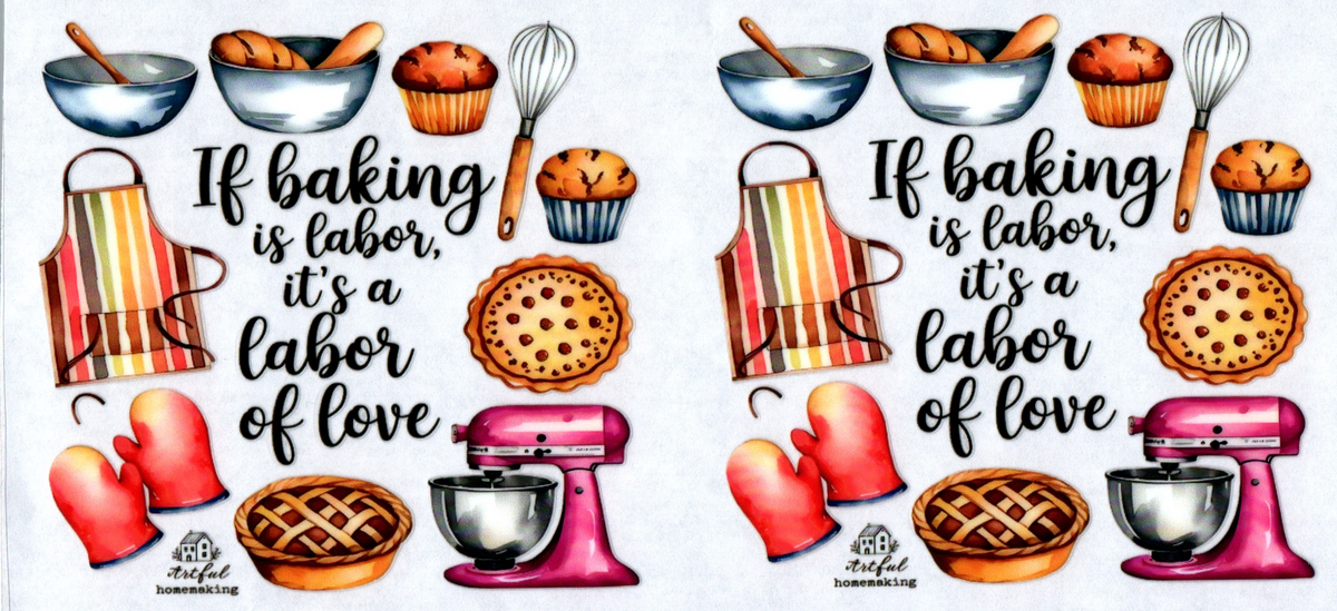 16 oz if baking is labor 34