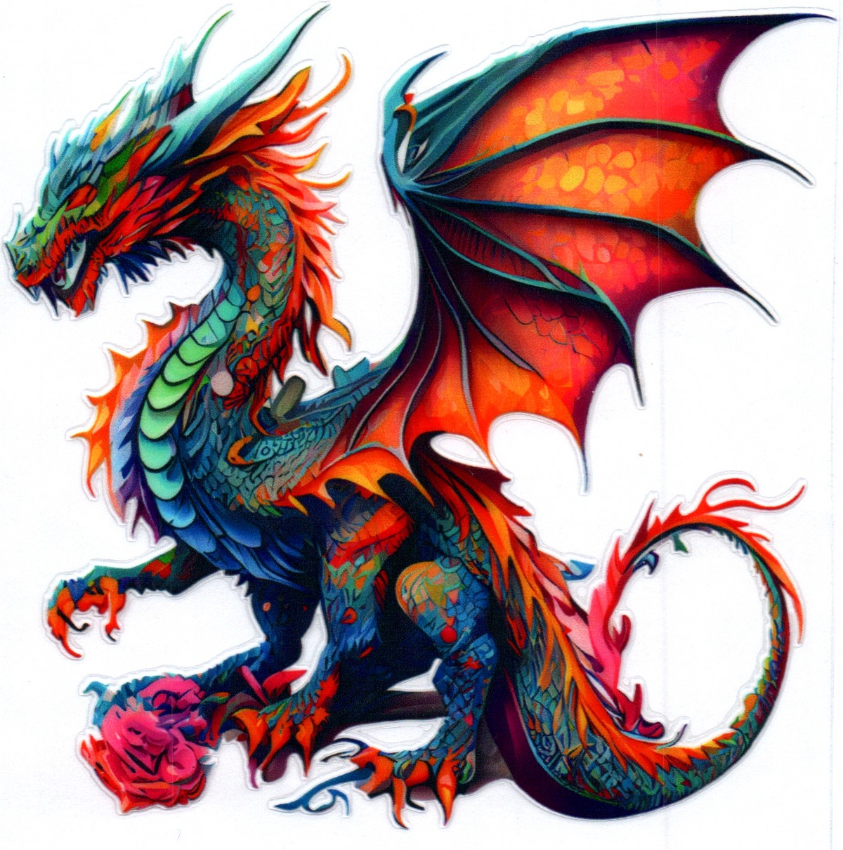 Dragon Single Decal 3