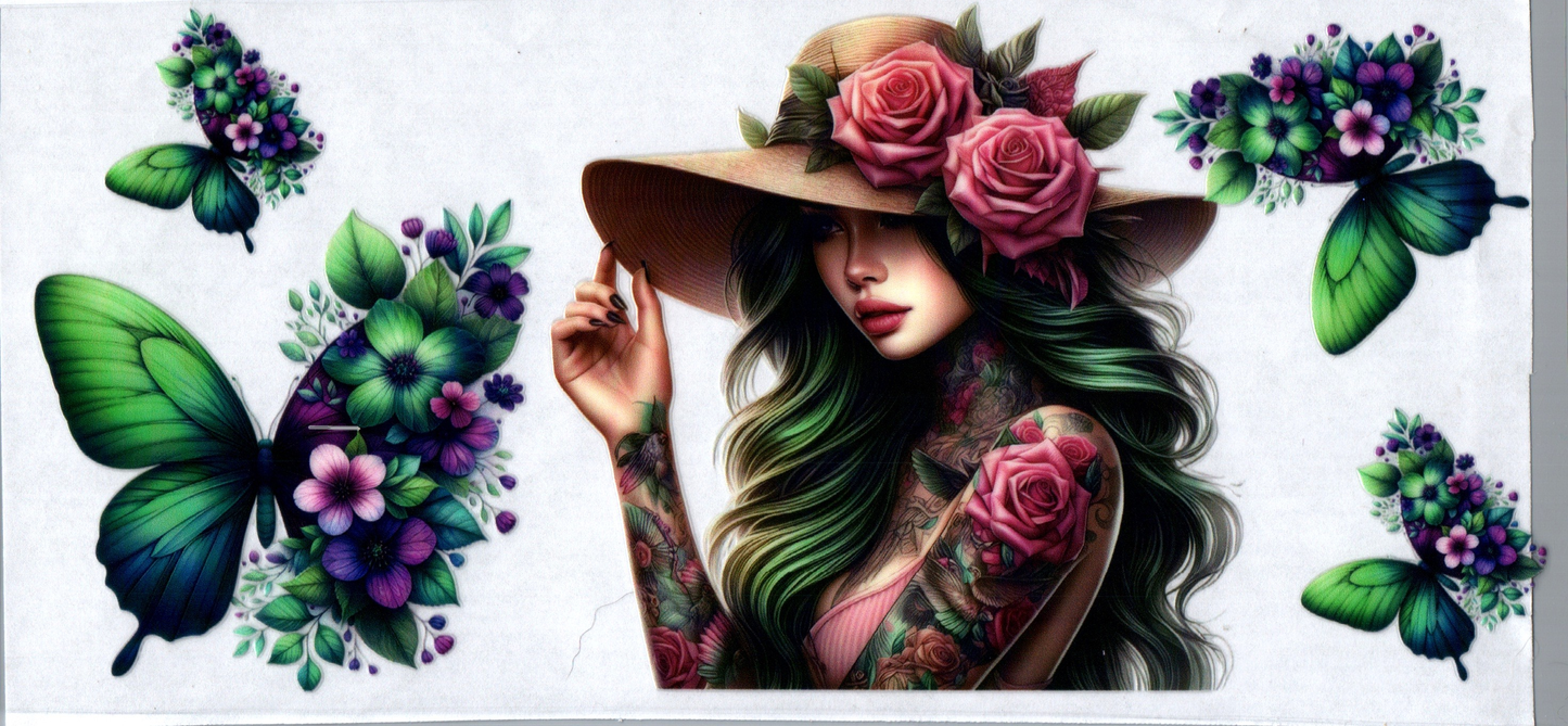 16 oz Tattoo Girl 35