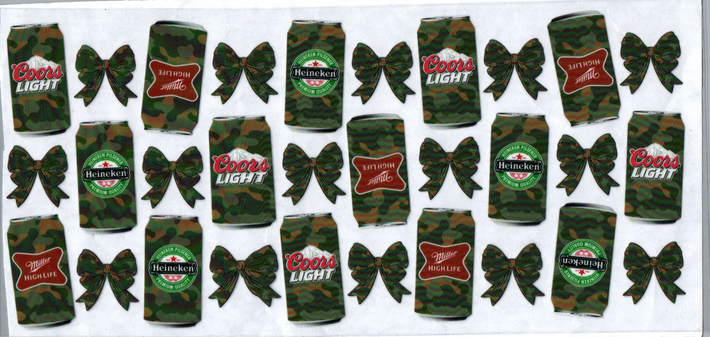 16 oz Multi Beer Cans Alcohol 35