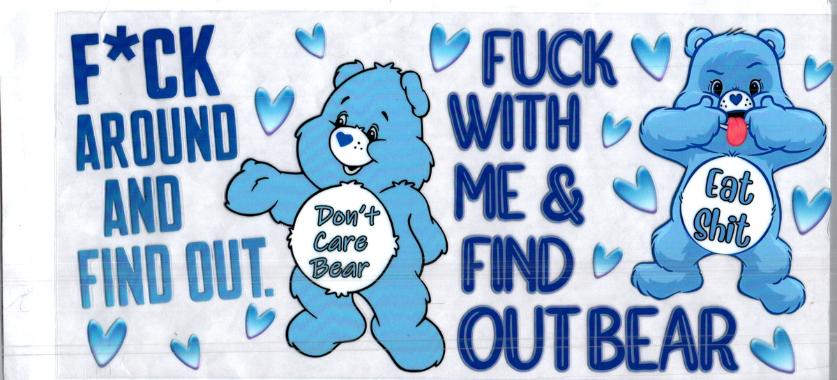16 oz f*** with me and find out bear misc 357