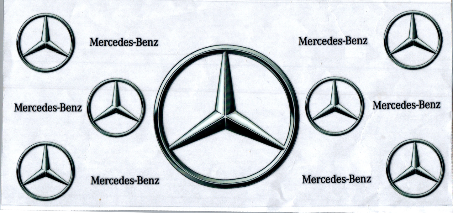 16oz Mercedes-Benz 2 Car Emblem