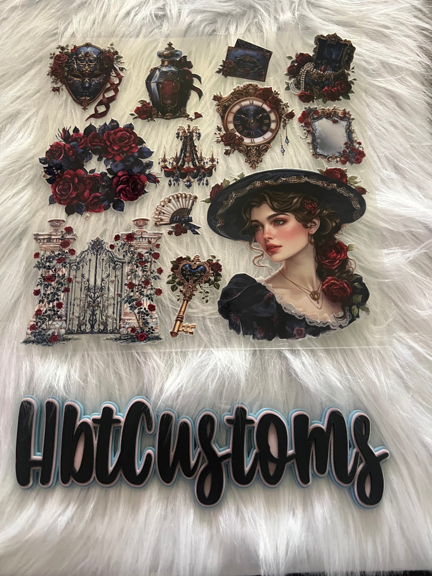 Victorian Red Element 10x10