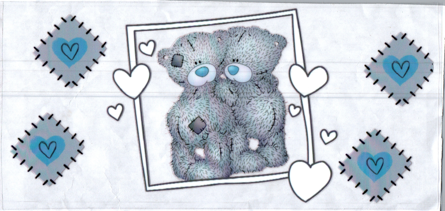 16oz Gray Bears in frame kids