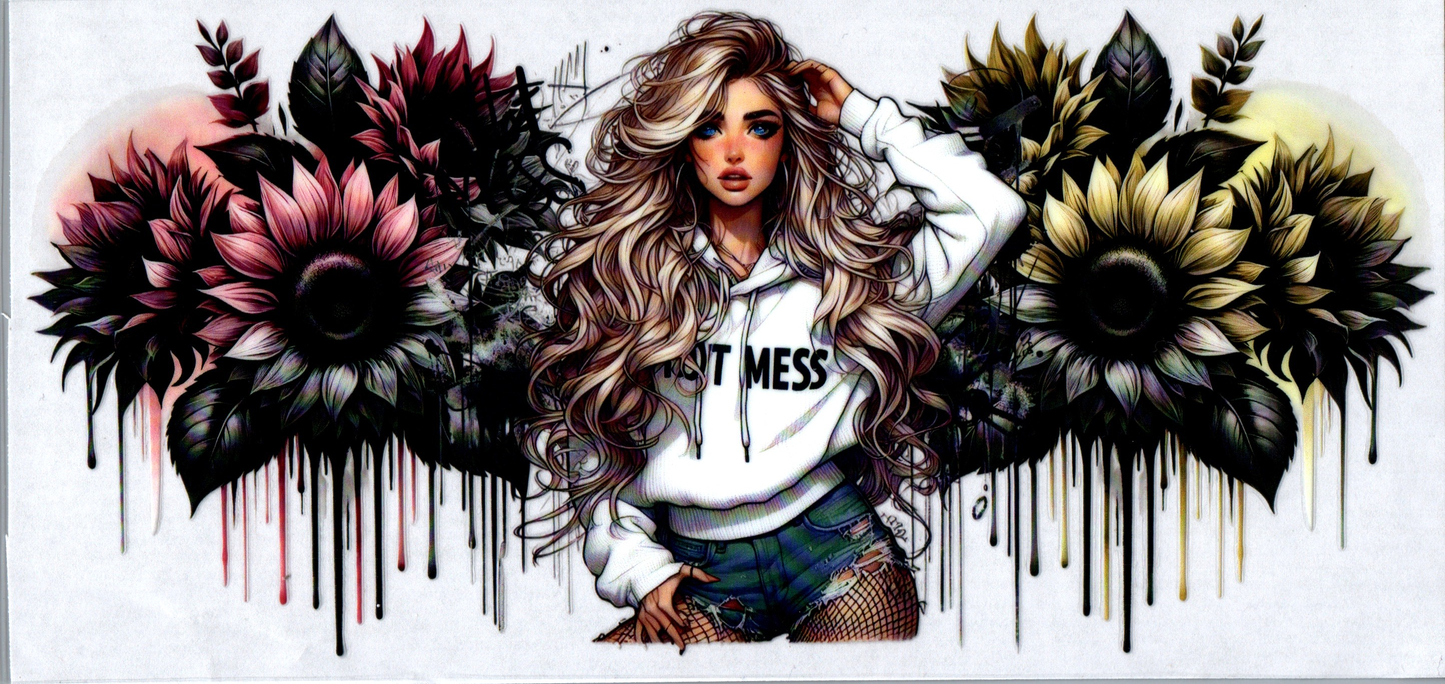 16 oz Tattoo Girl 4