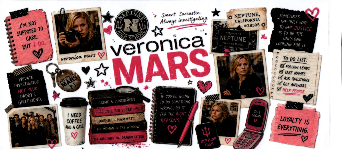 Movie -Veronica Mars 40- 16oz wrap