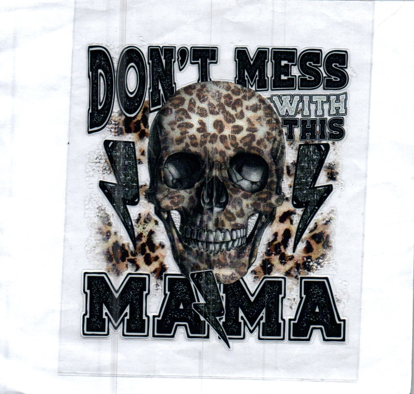 Don't mess with this Mama Decal