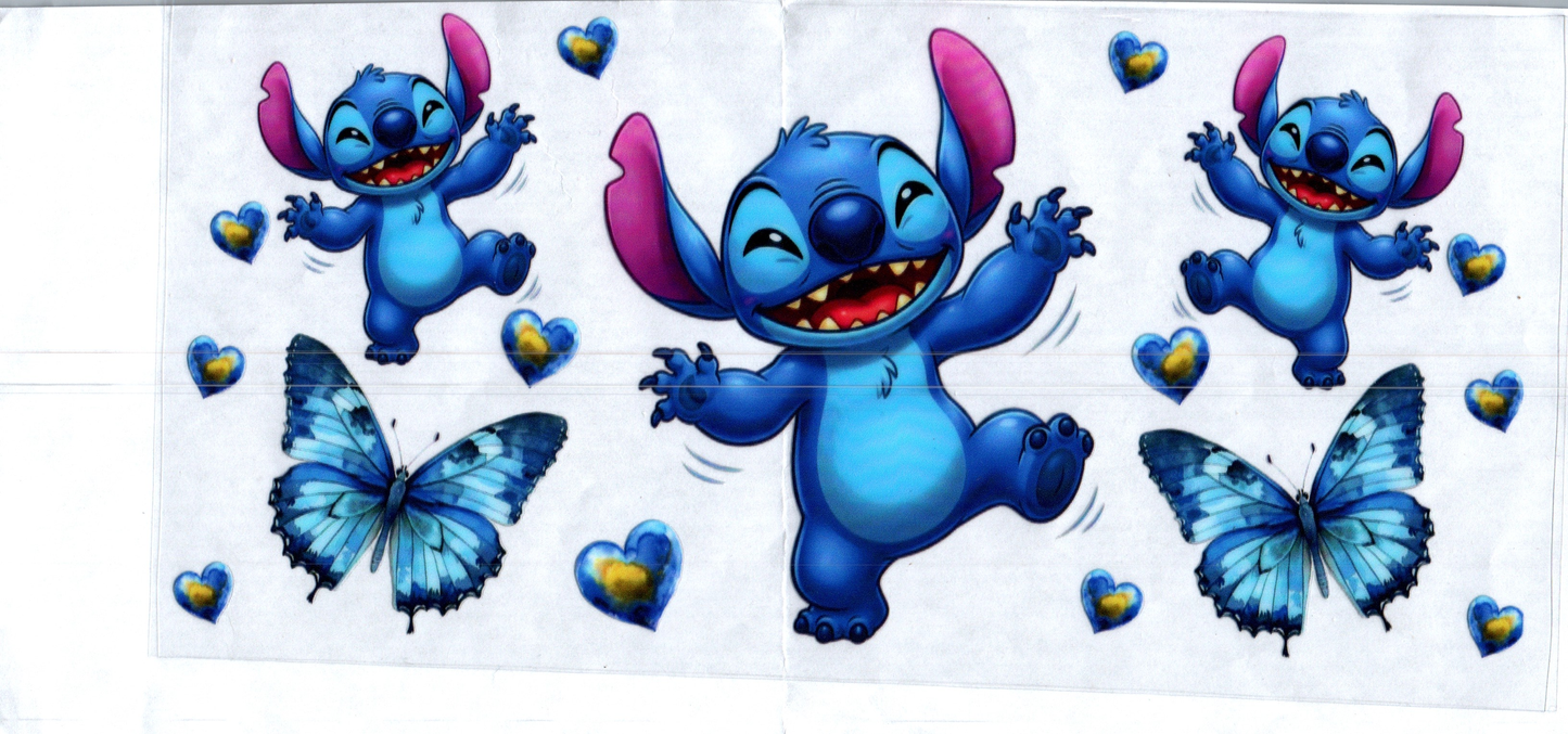 16 oz Blue Guy dancing Movies/Tv 41