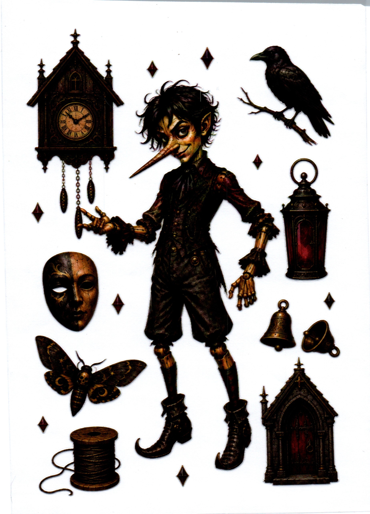 Dark Pinocchio A5
