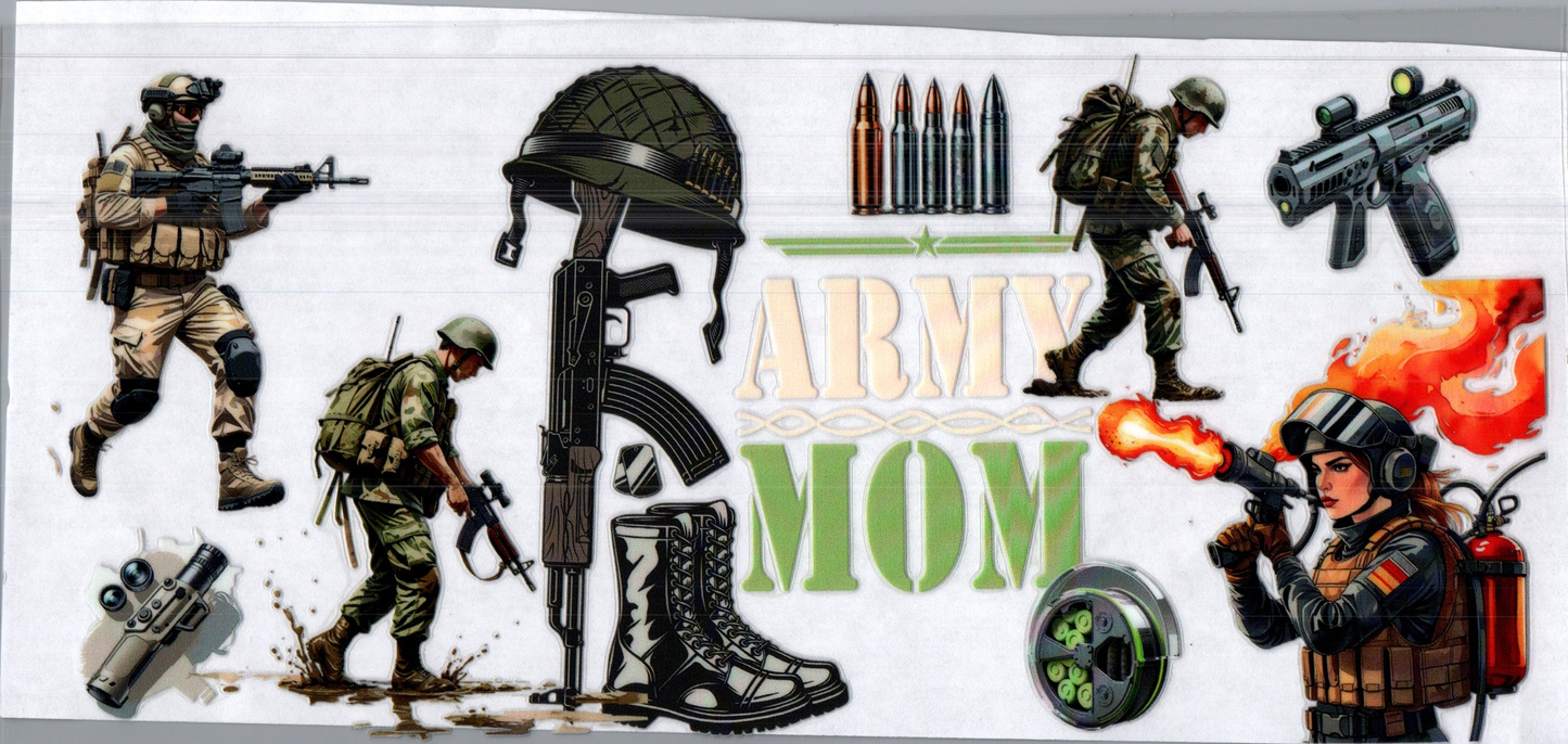 16 oz Military Army Mom 37