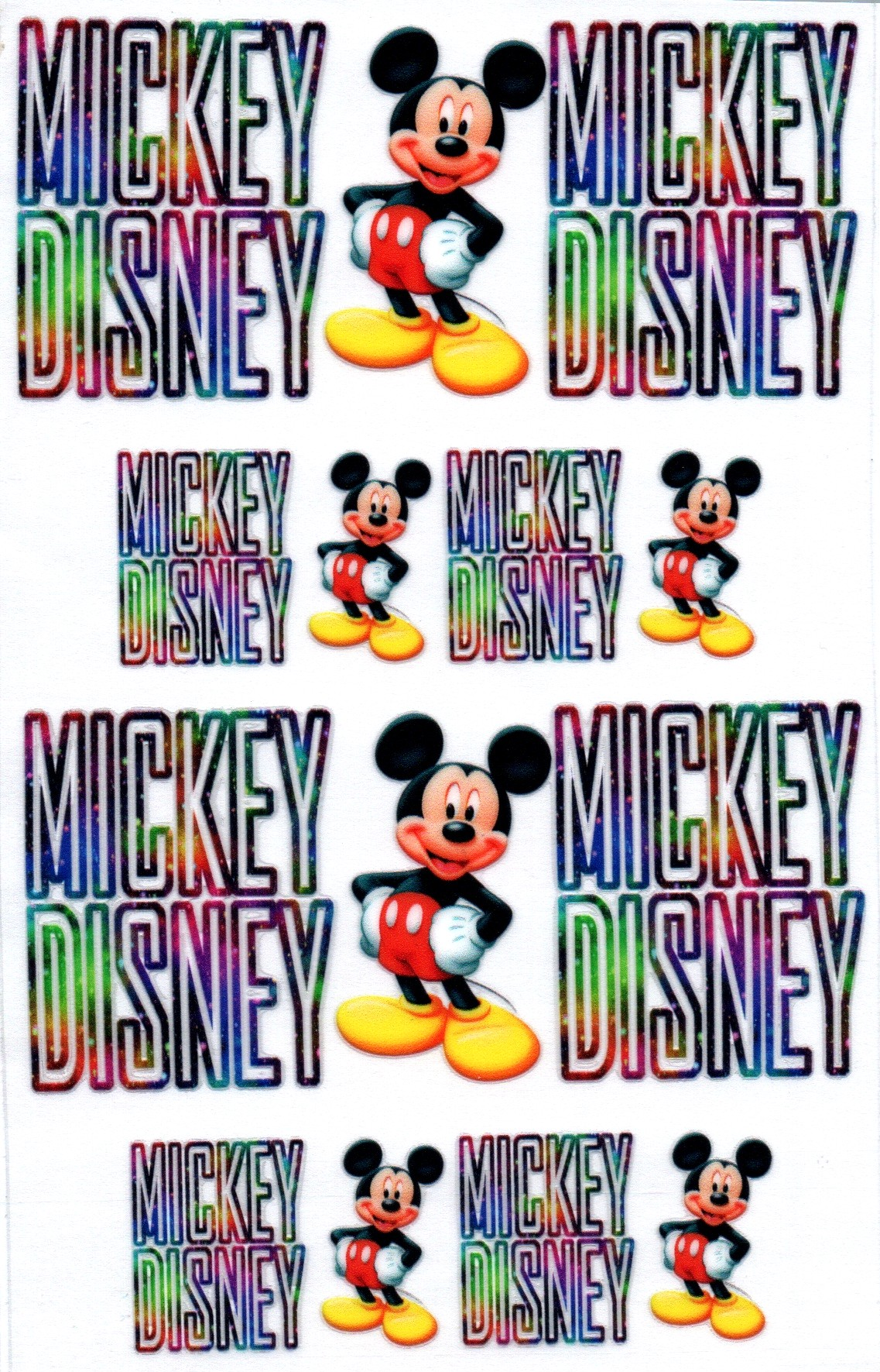 Rainbow Mouse Stanley Key Chain Wrap Double 45