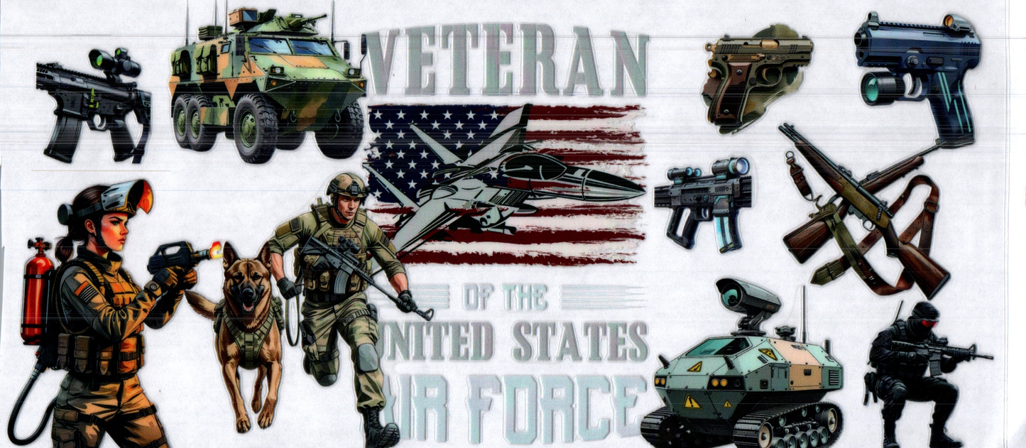 16 oz Military Veteran of the United States Air Force 39